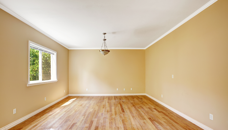 Newly built interior space with fresh paint in Canton – painted by Frank Kaye Painting Company.

